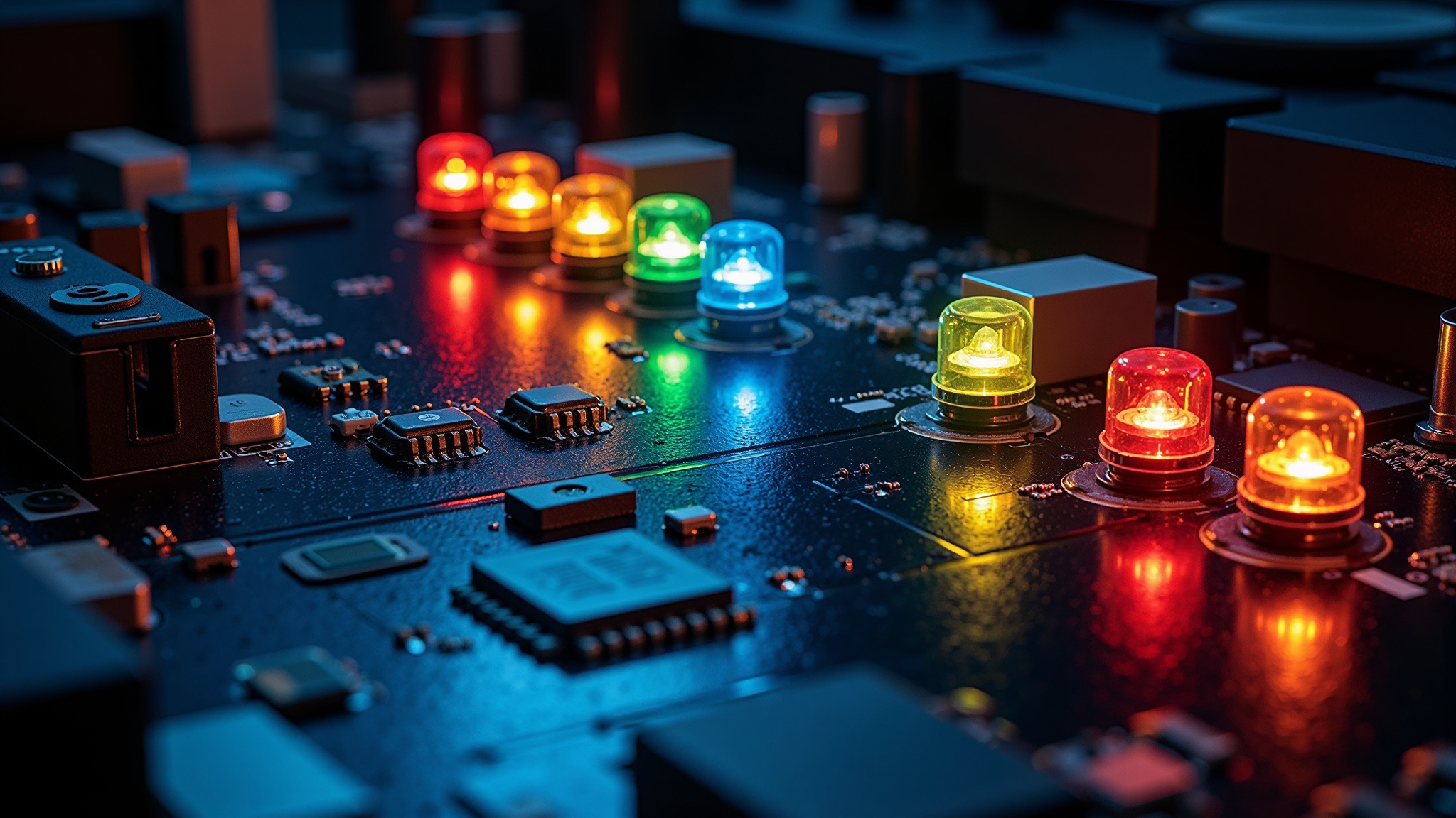 LED 组装粘接工艺全景